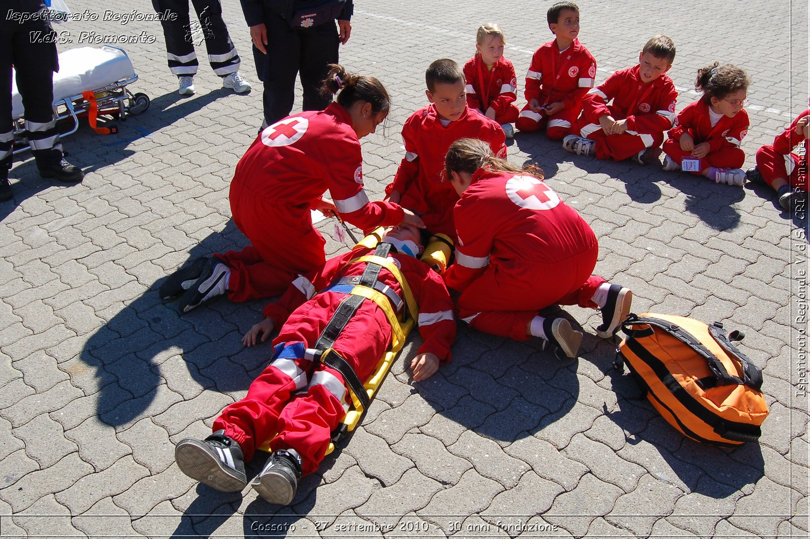 Cossato - 27 settembre 2010 - 30 anni fondazione -  Croce Rossa Italiana - Ispettorato Regionale Volontari del Soccorso Piemonte