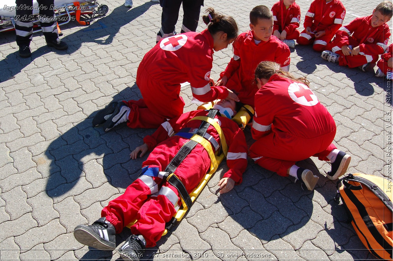 Cossato - 27 settembre 2010 - 30 anni fondazione -  Croce Rossa Italiana - Ispettorato Regionale Volontari del Soccorso Piemonte