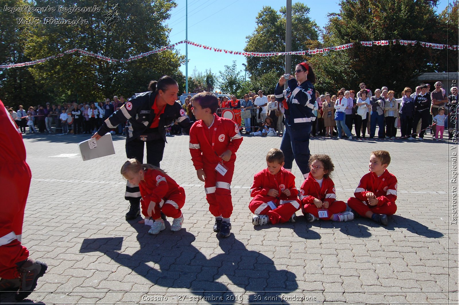 Cossato - 27 settembre 2010 - 30 anni fondazione -  Croce Rossa Italiana - Ispettorato Regionale Volontari del Soccorso Piemonte