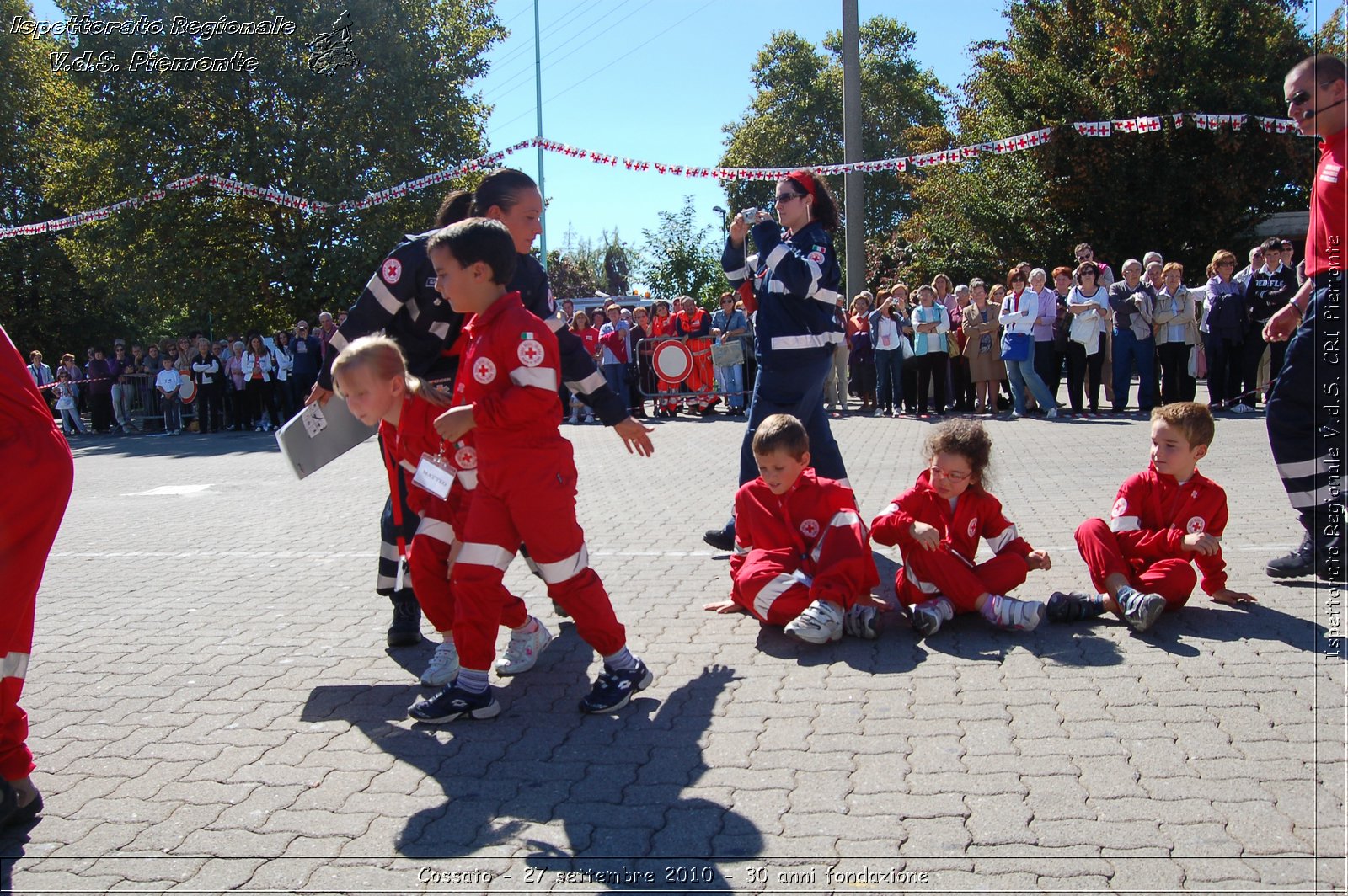 Cossato - 27 settembre 2010 - 30 anni fondazione -  Croce Rossa Italiana - Ispettorato Regionale Volontari del Soccorso Piemonte