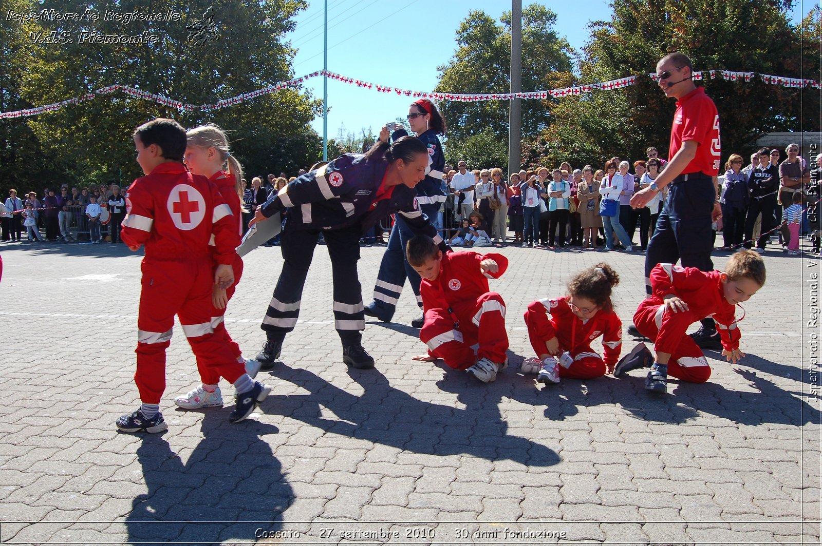 Cossato - 27 settembre 2010 - 30 anni fondazione -  Croce Rossa Italiana - Ispettorato Regionale Volontari del Soccorso Piemonte