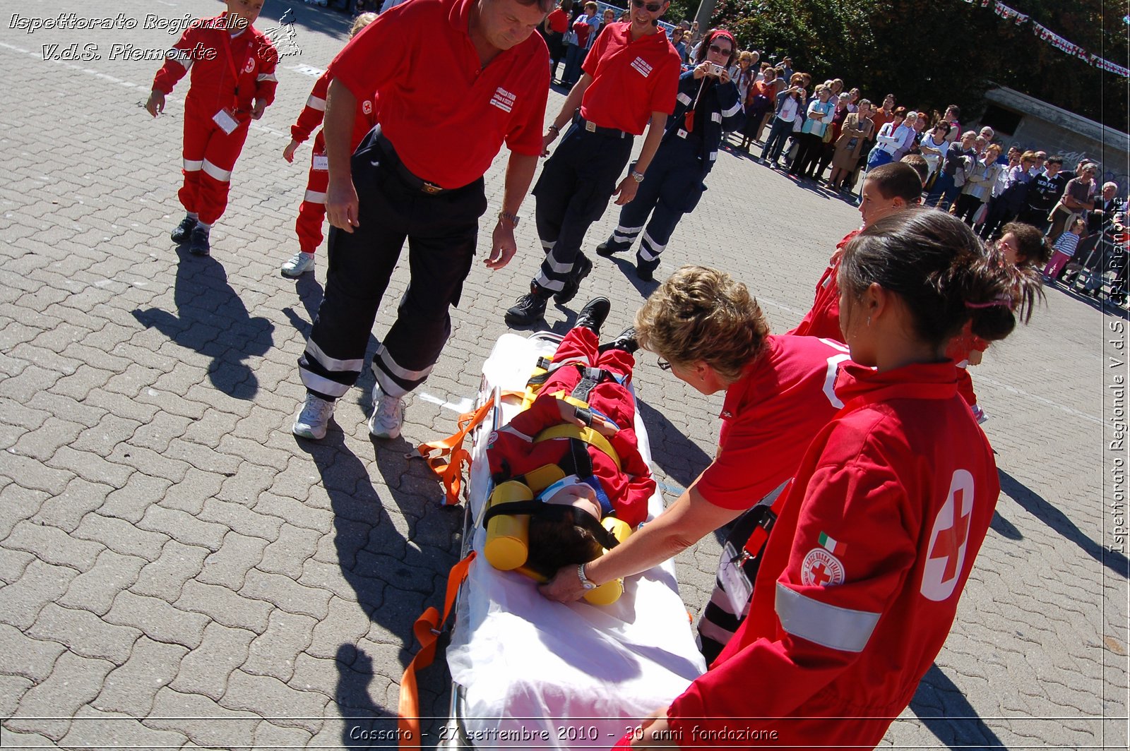 Cossato - 27 settembre 2010 - 30 anni fondazione -  Croce Rossa Italiana - Ispettorato Regionale Volontari del Soccorso Piemonte