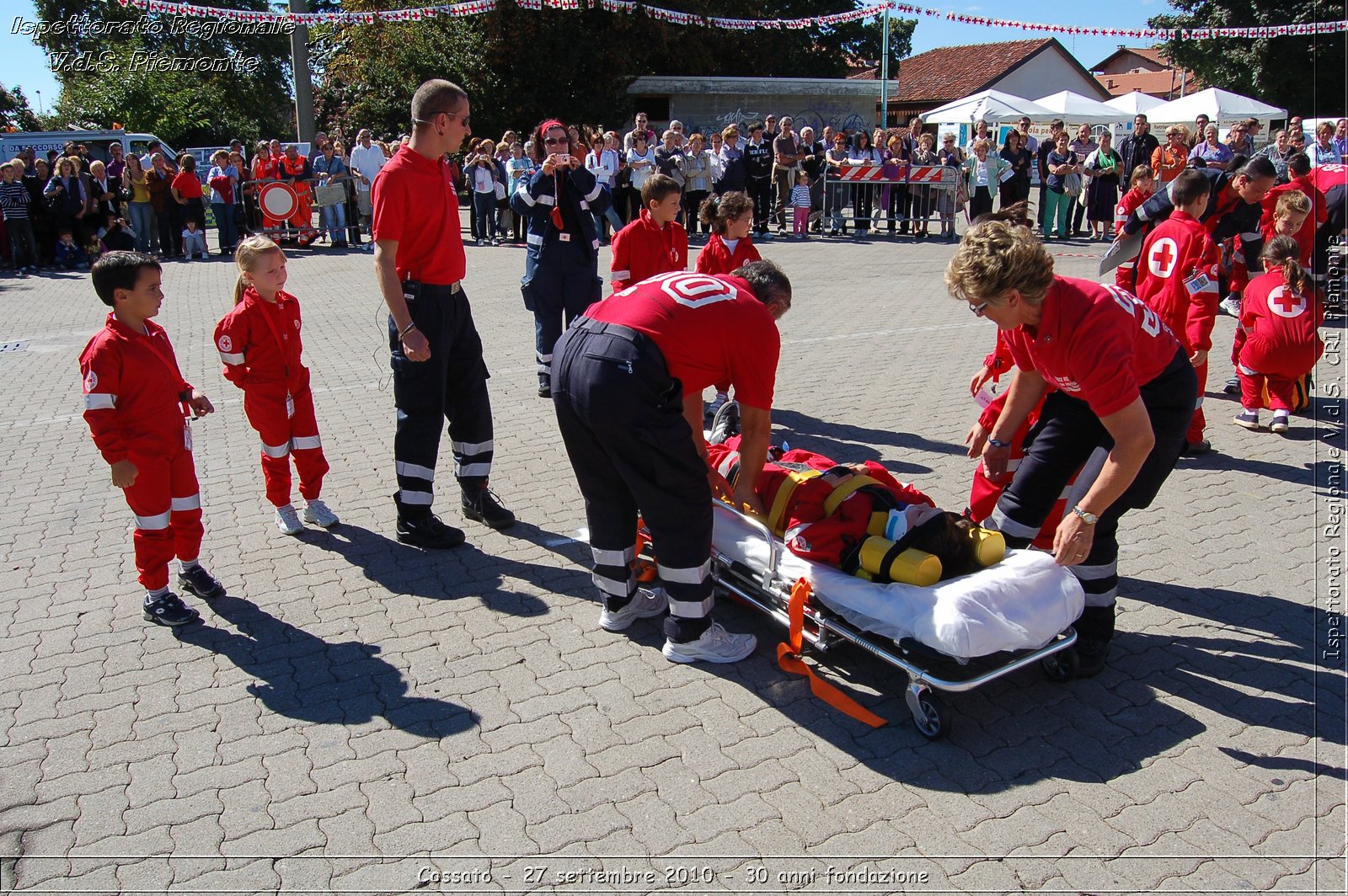 Cossato - 27 settembre 2010 - 30 anni fondazione -  Croce Rossa Italiana - Ispettorato Regionale Volontari del Soccorso Piemonte