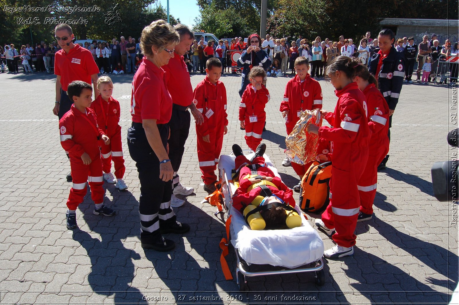 Cossato - 27 settembre 2010 - 30 anni fondazione -  Croce Rossa Italiana - Ispettorato Regionale Volontari del Soccorso Piemonte