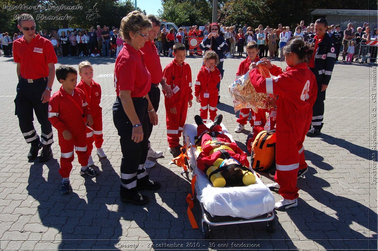 Cossato - 27 settembre 2010 - 30 anni fondazione -  Croce Rossa Italiana - Ispettorato Regionale Volontari del Soccorso Piemonte