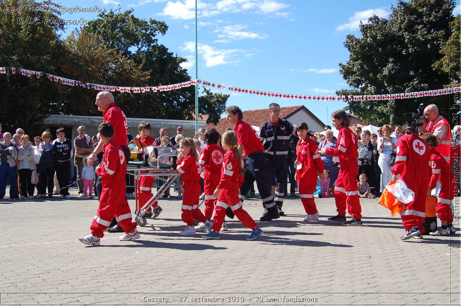 Cossato - 27 settembre 2010 - 30 anni fondazione -  Croce Rossa Italiana - Ispettorato Regionale Volontari del Soccorso Piemonte