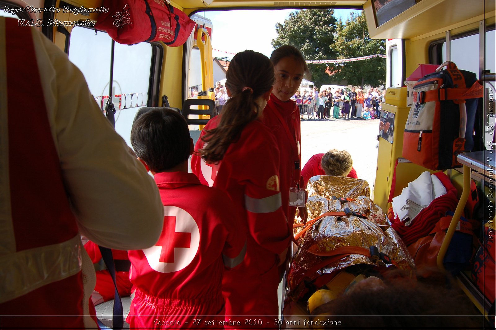 Cossato - 27 settembre 2010 - 30 anni fondazione -  Croce Rossa Italiana - Ispettorato Regionale Volontari del Soccorso Piemonte