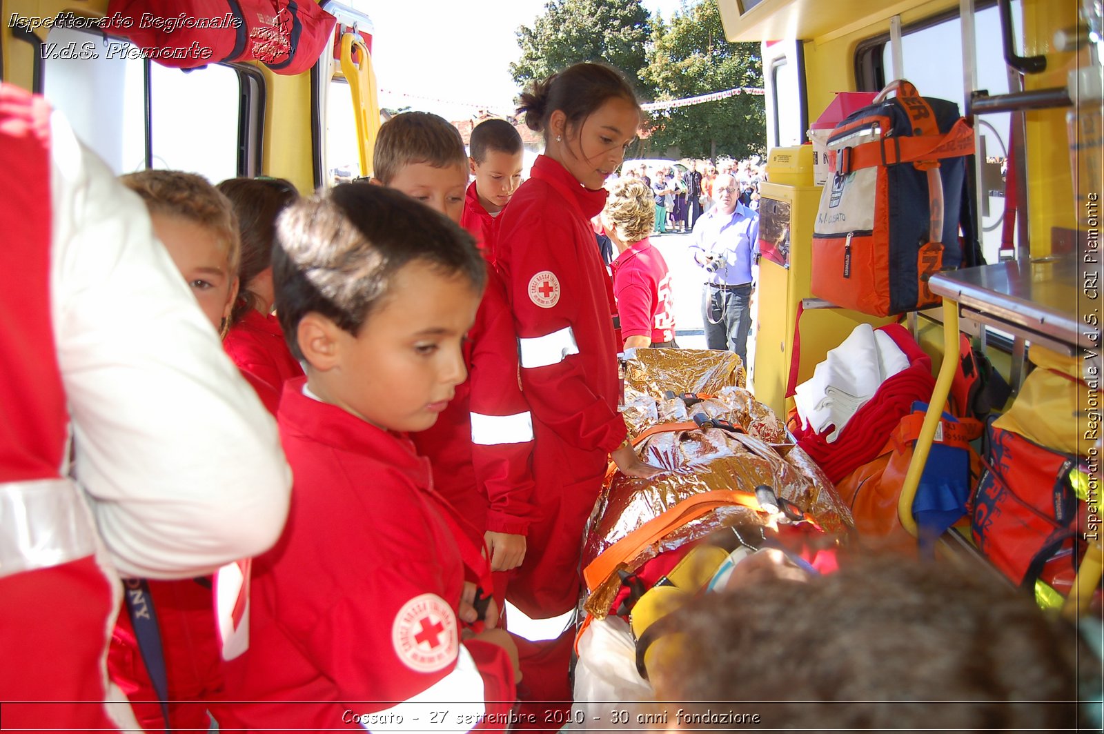 Cossato - 27 settembre 2010 - 30 anni fondazione -  Croce Rossa Italiana - Ispettorato Regionale Volontari del Soccorso Piemonte