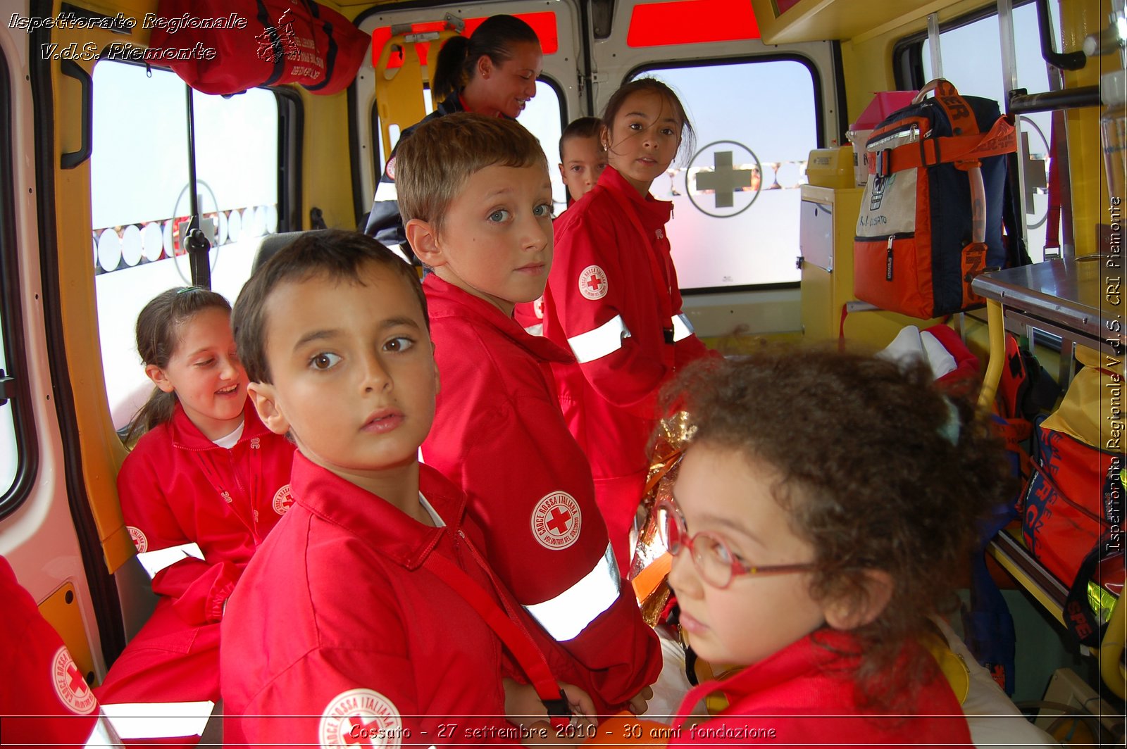 Cossato - 27 settembre 2010 - 30 anni fondazione -  Croce Rossa Italiana - Ispettorato Regionale Volontari del Soccorso Piemonte