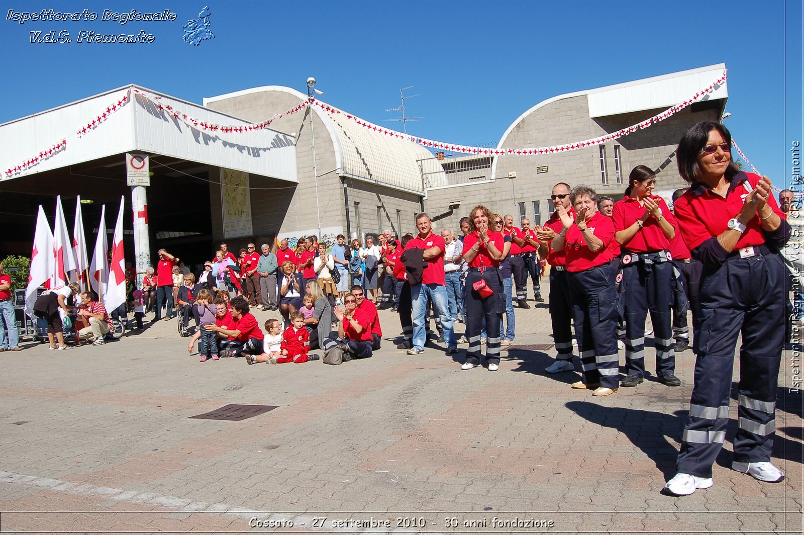 Cossato - 27 settembre 2010 - 30 anni fondazione -  Croce Rossa Italiana - Ispettorato Regionale Volontari del Soccorso Piemonte