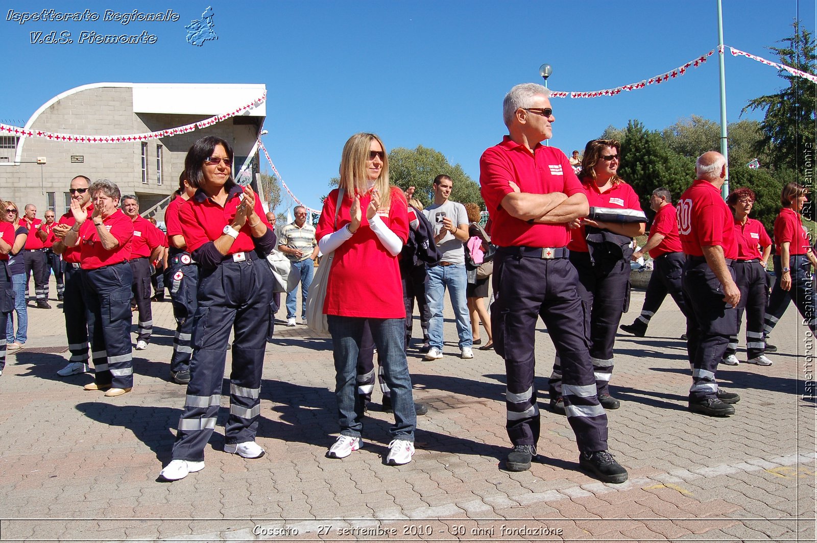 Cossato - 27 settembre 2010 - 30 anni fondazione -  Croce Rossa Italiana - Ispettorato Regionale Volontari del Soccorso Piemonte