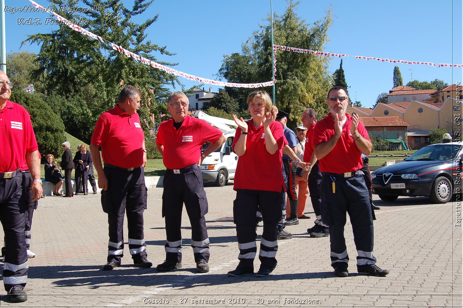 Cossato - 27 settembre 2010 - 30 anni fondazione -  Croce Rossa Italiana - Ispettorato Regionale Volontari del Soccorso Piemonte