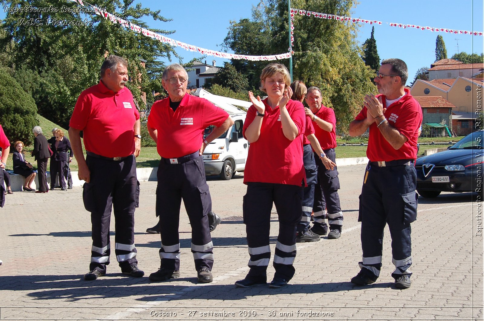 Cossato - 27 settembre 2010 - 30 anni fondazione -  Croce Rossa Italiana - Ispettorato Regionale Volontari del Soccorso Piemonte