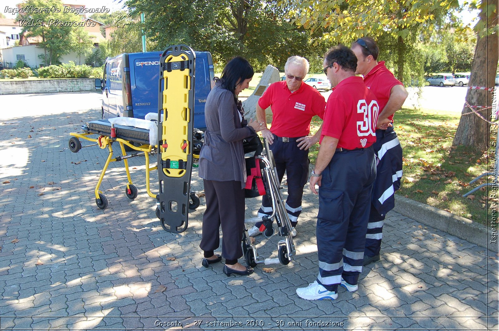 Cossato - 27 settembre 2010 - 30 anni fondazione -  Croce Rossa Italiana - Ispettorato Regionale Volontari del Soccorso Piemonte