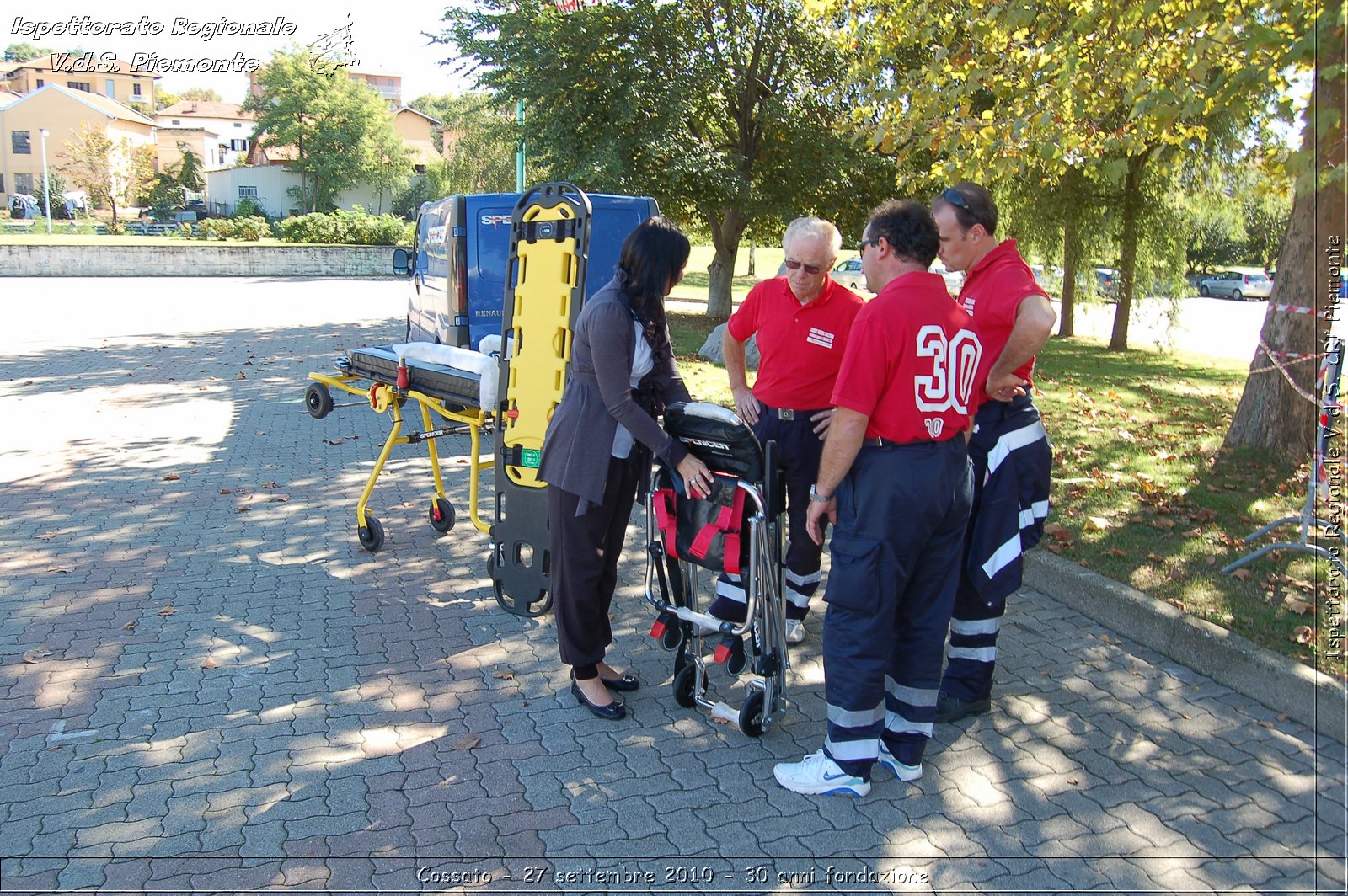 Cossato - 27 settembre 2010 - 30 anni fondazione -  Croce Rossa Italiana - Ispettorato Regionale Volontari del Soccorso Piemonte