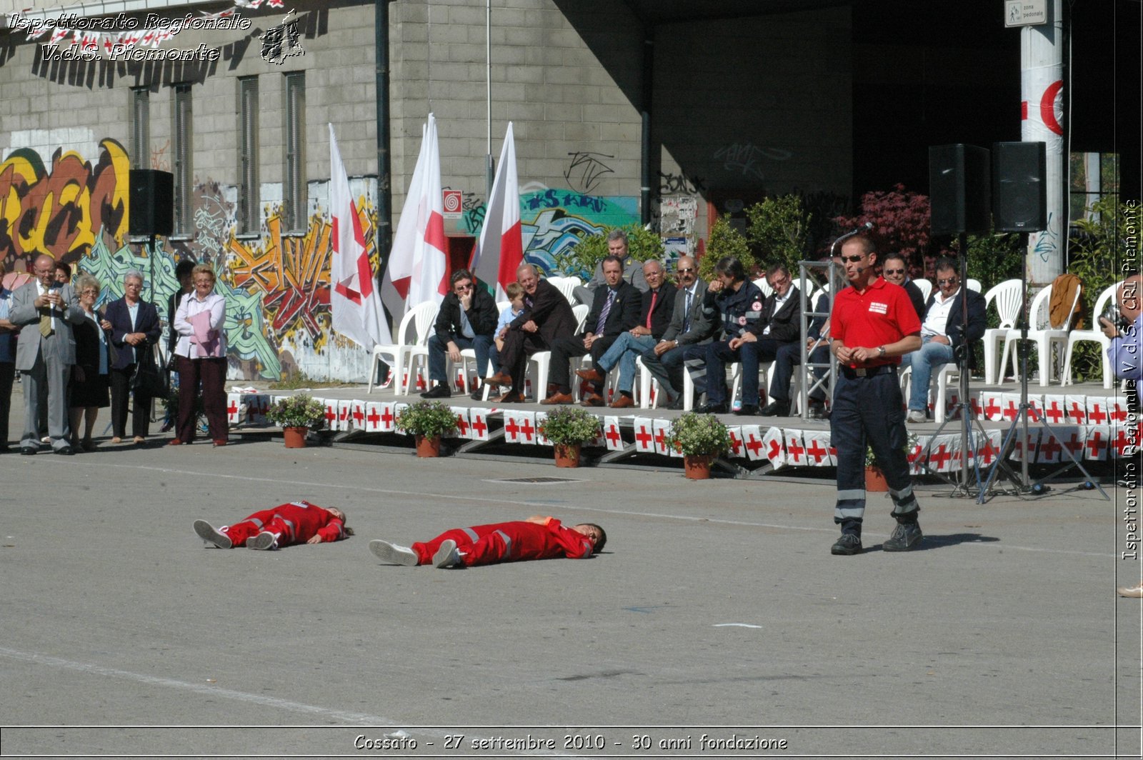 Cossato - 27 settembre 2010 - 30 anni fondazione -  Croce Rossa Italiana - Ispettorato Regionale Volontari del Soccorso Piemonte