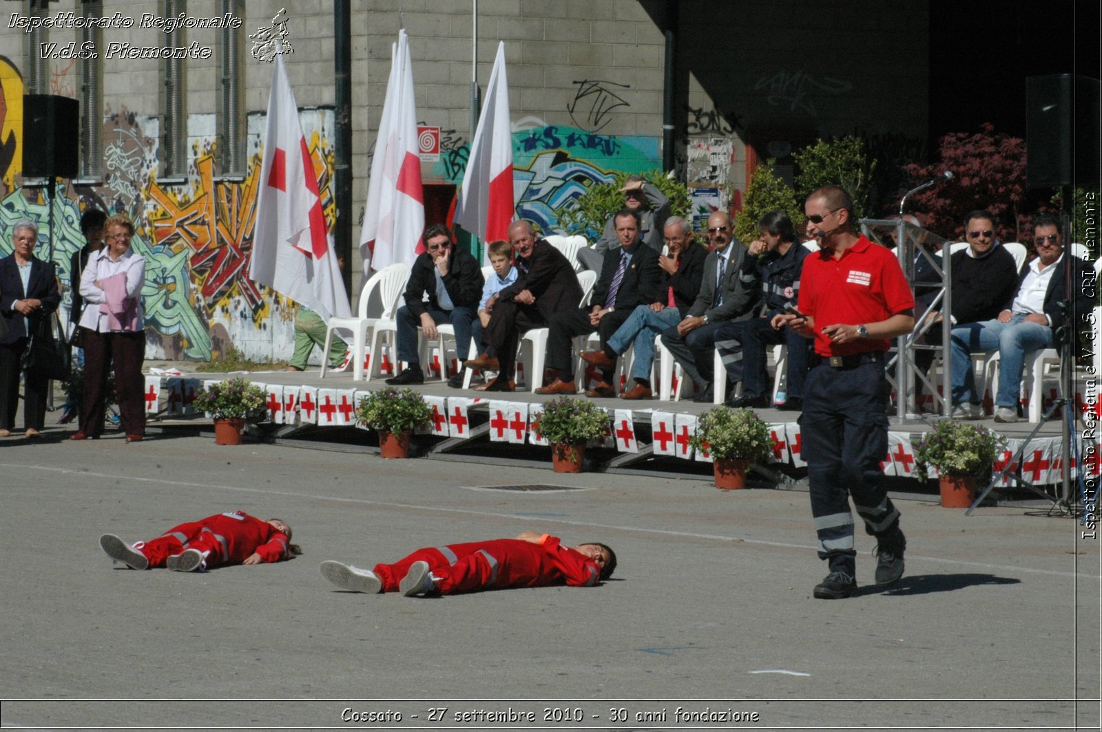 Cossato - 27 settembre 2010 - 30 anni fondazione -  Croce Rossa Italiana - Ispettorato Regionale Volontari del Soccorso Piemonte