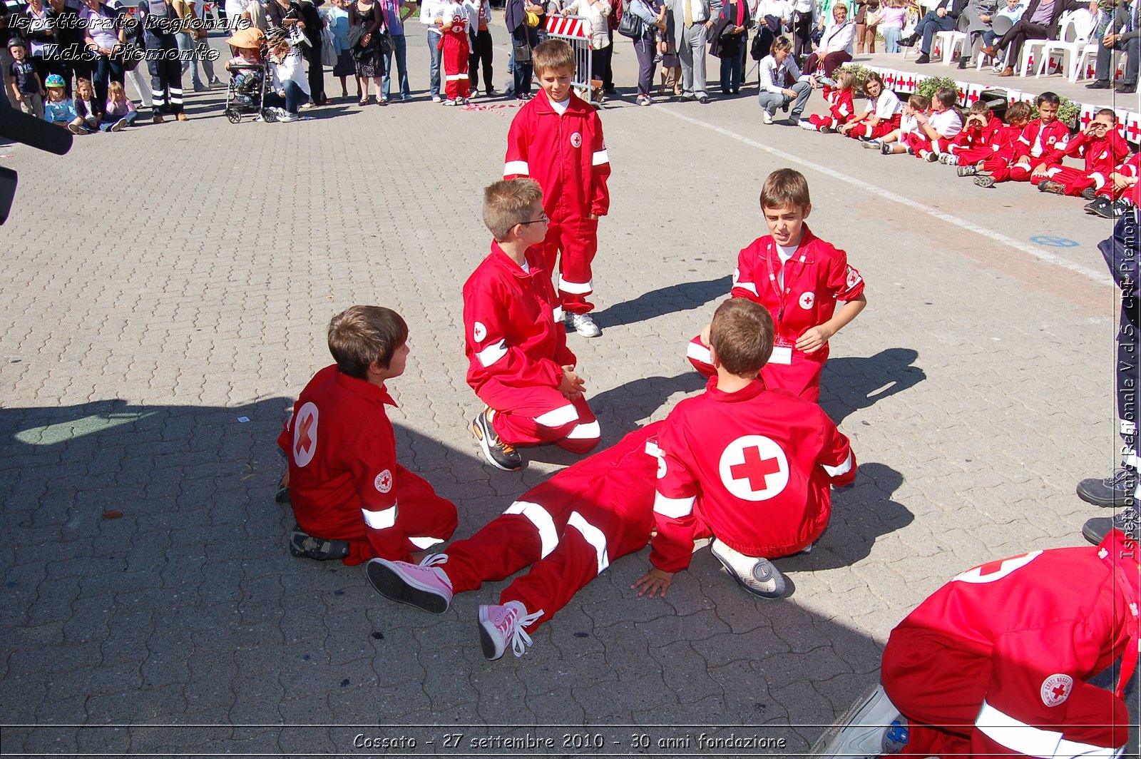 Cossato - 27 settembre 2010 - 30 anni fondazione -  Croce Rossa Italiana - Ispettorato Regionale Volontari del Soccorso Piemonte