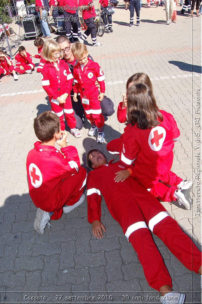 Cossato - 27 settembre 2010 - 30 anni fondazione -  Croce Rossa Italiana - Ispettorato Regionale Volontari del Soccorso Piemonte