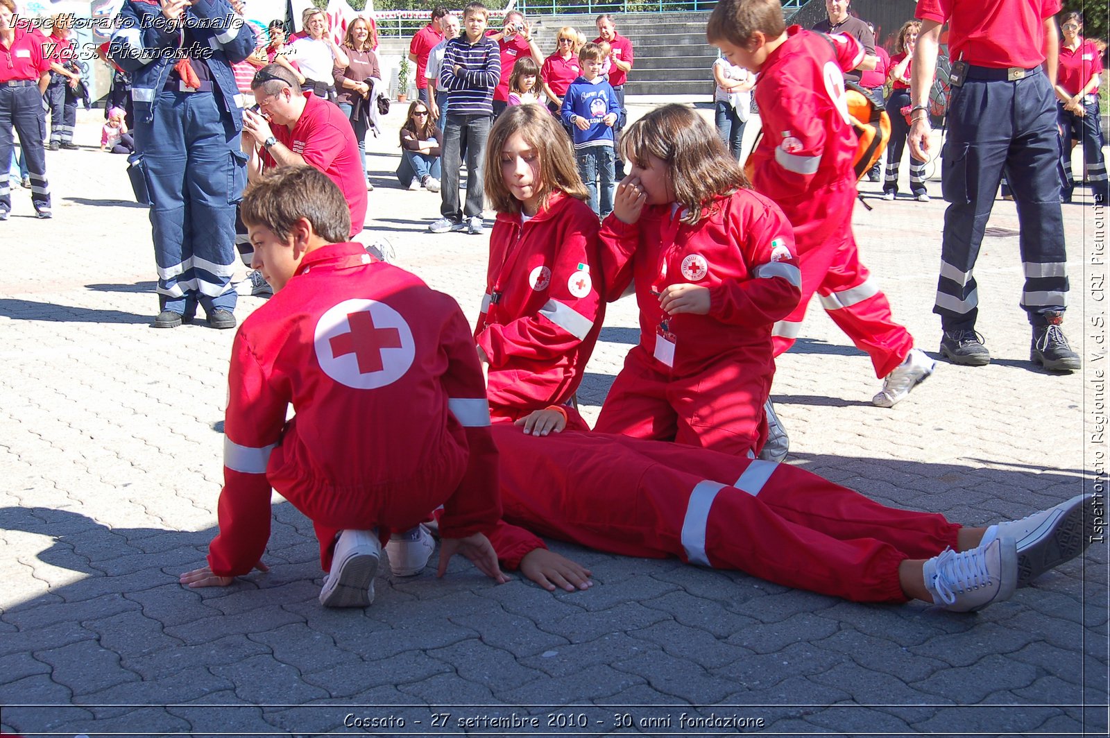 Cossato - 27 settembre 2010 - 30 anni fondazione -  Croce Rossa Italiana - Ispettorato Regionale Volontari del Soccorso Piemonte