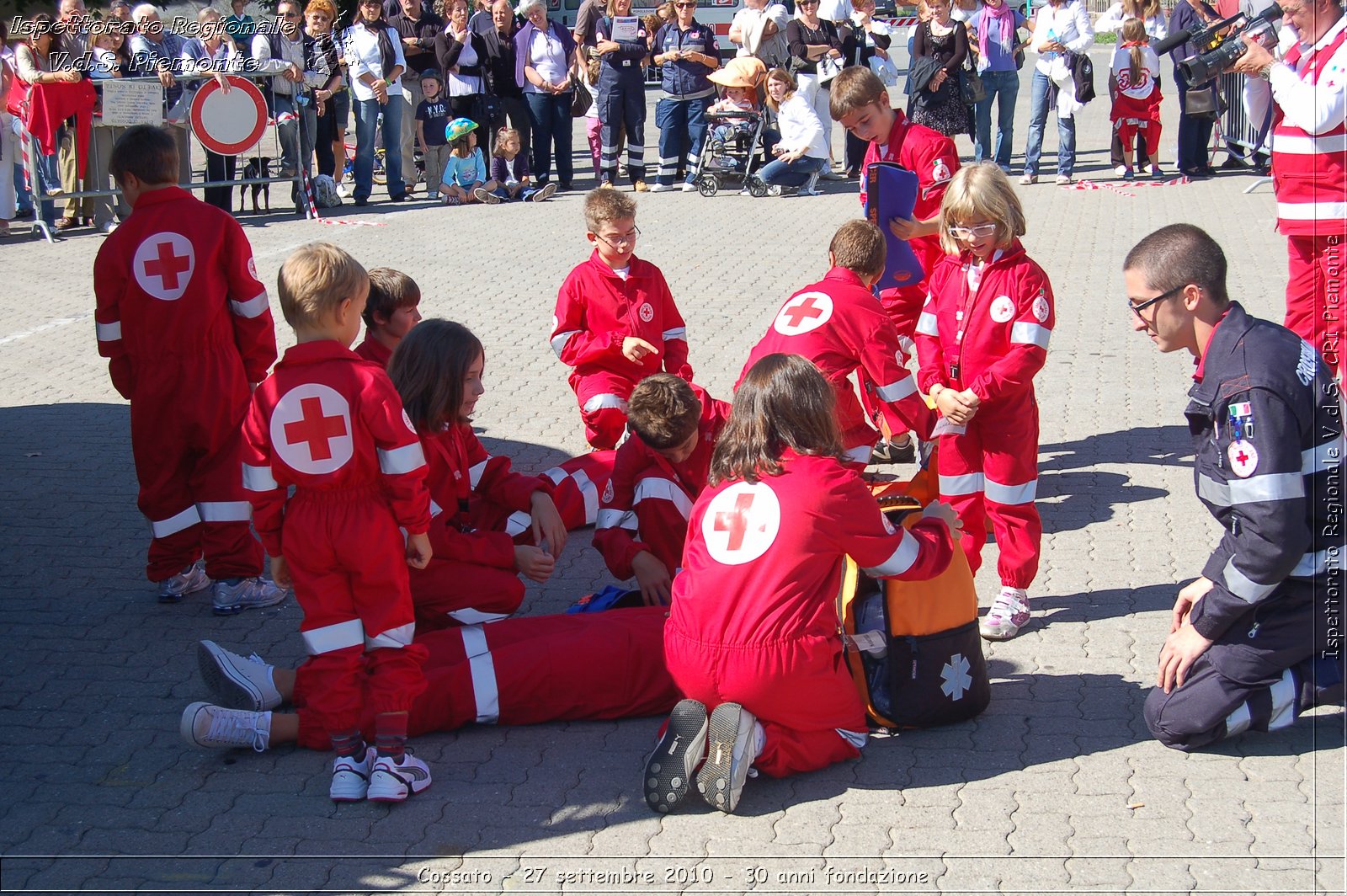 Cossato - 27 settembre 2010 - 30 anni fondazione -  Croce Rossa Italiana - Ispettorato Regionale Volontari del Soccorso Piemonte