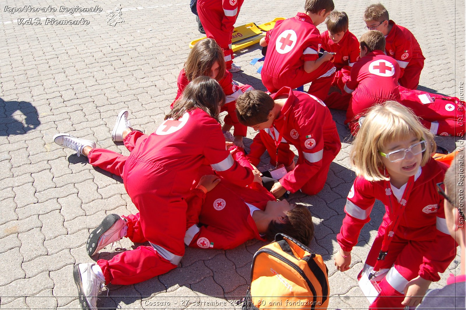 Cossato - 27 settembre 2010 - 30 anni fondazione -  Croce Rossa Italiana - Ispettorato Regionale Volontari del Soccorso Piemonte