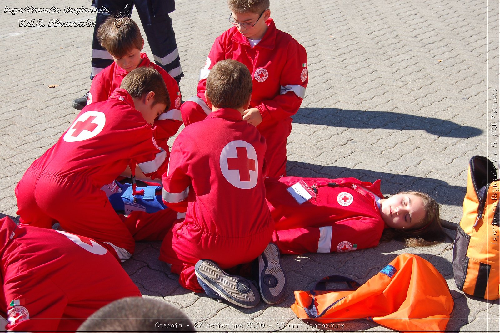 Cossato - 27 settembre 2010 - 30 anni fondazione -  Croce Rossa Italiana - Ispettorato Regionale Volontari del Soccorso Piemonte