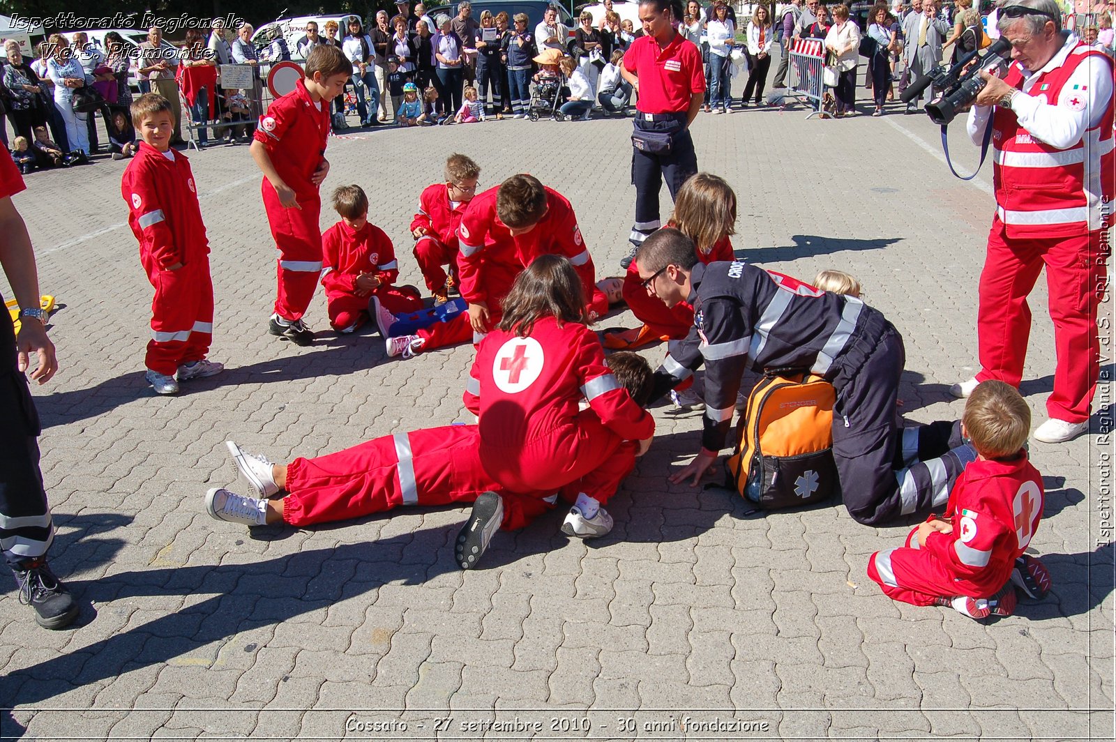 Cossato - 27 settembre 2010 - 30 anni fondazione -  Croce Rossa Italiana - Ispettorato Regionale Volontari del Soccorso Piemonte