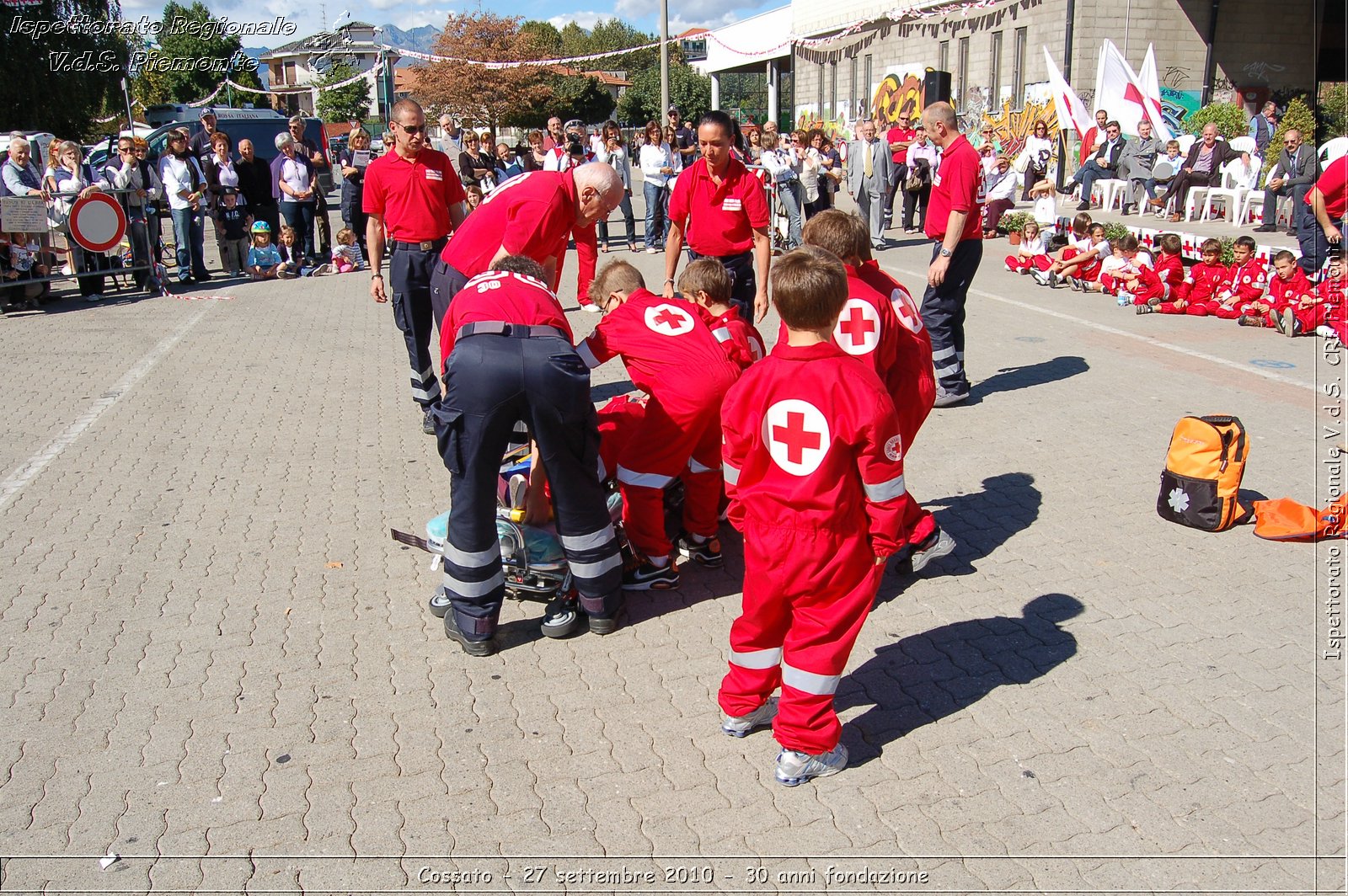 Cossato - 27 settembre 2010 - 30 anni fondazione -  Croce Rossa Italiana - Ispettorato Regionale Volontari del Soccorso Piemonte