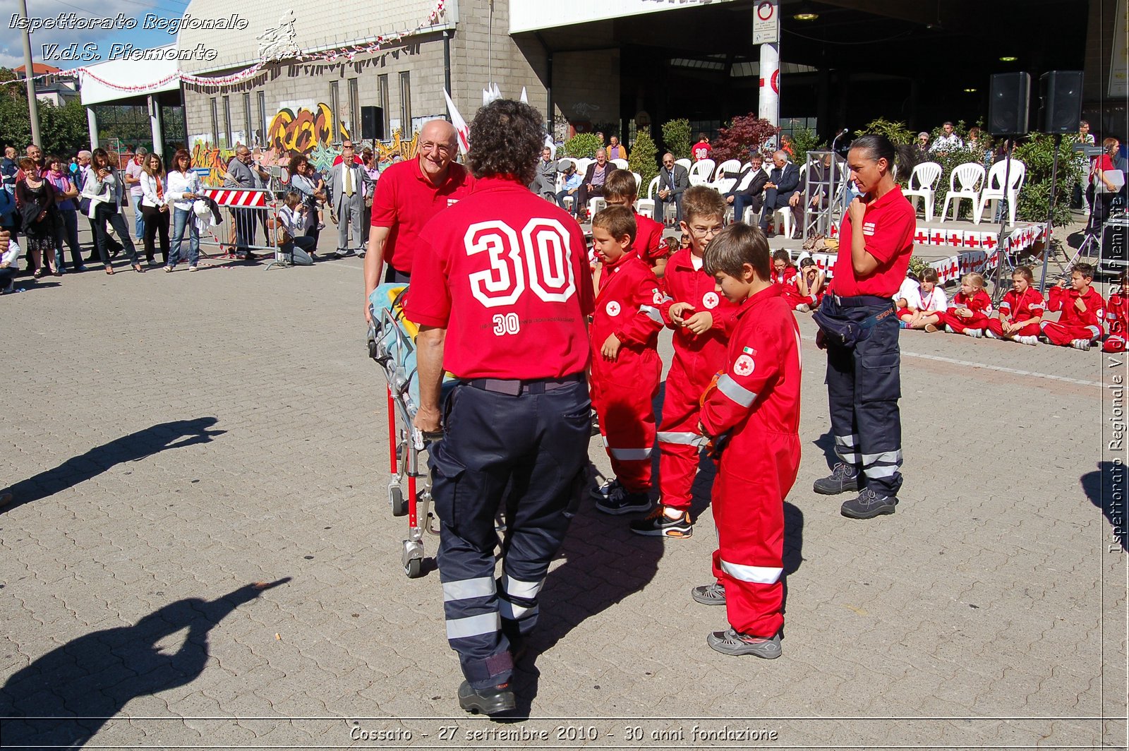 Cossato - 27 settembre 2010 - 30 anni fondazione -  Croce Rossa Italiana - Ispettorato Regionale Volontari del Soccorso Piemonte