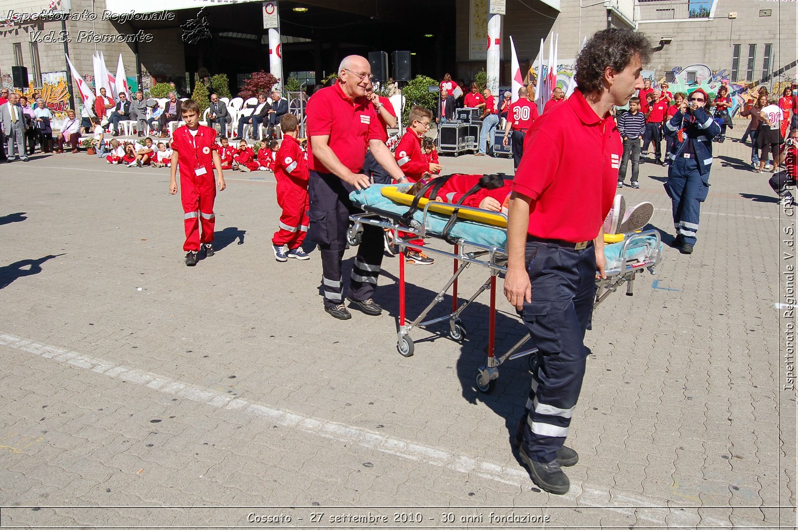 Cossato - 27 settembre 2010 - 30 anni fondazione -  Croce Rossa Italiana - Ispettorato Regionale Volontari del Soccorso Piemonte