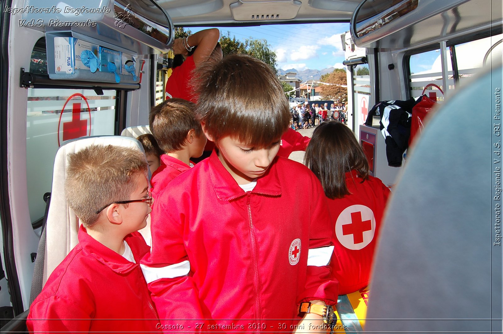 Cossato - 27 settembre 2010 - 30 anni fondazione -  Croce Rossa Italiana - Ispettorato Regionale Volontari del Soccorso Piemonte