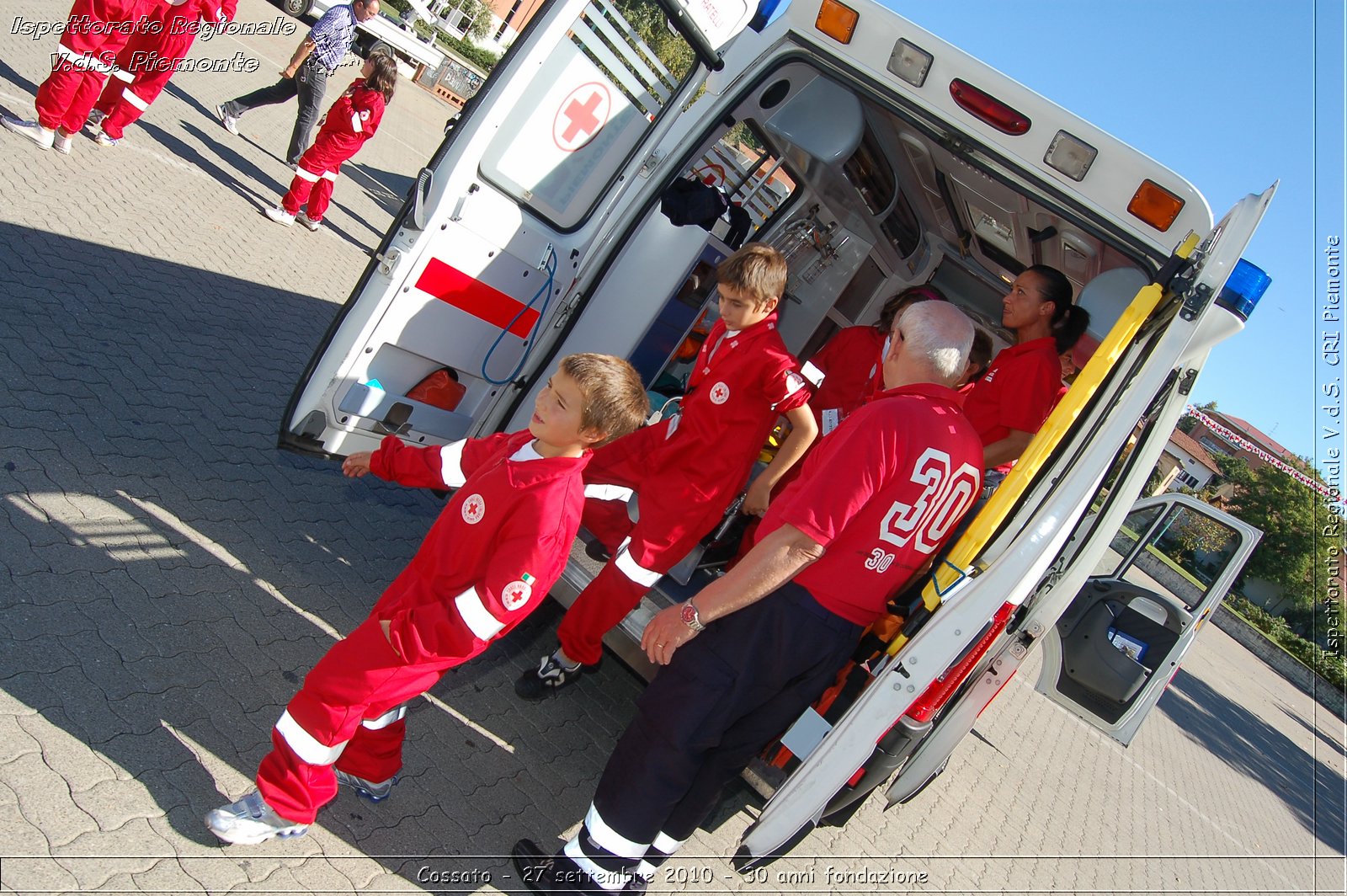 Cossato - 27 settembre 2010 - 30 anni fondazione -  Croce Rossa Italiana - Ispettorato Regionale Volontari del Soccorso Piemonte