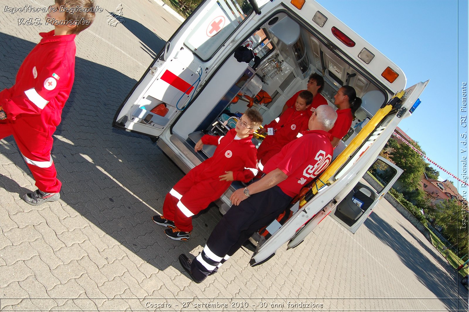 Cossato - 27 settembre 2010 - 30 anni fondazione -  Croce Rossa Italiana - Ispettorato Regionale Volontari del Soccorso Piemonte