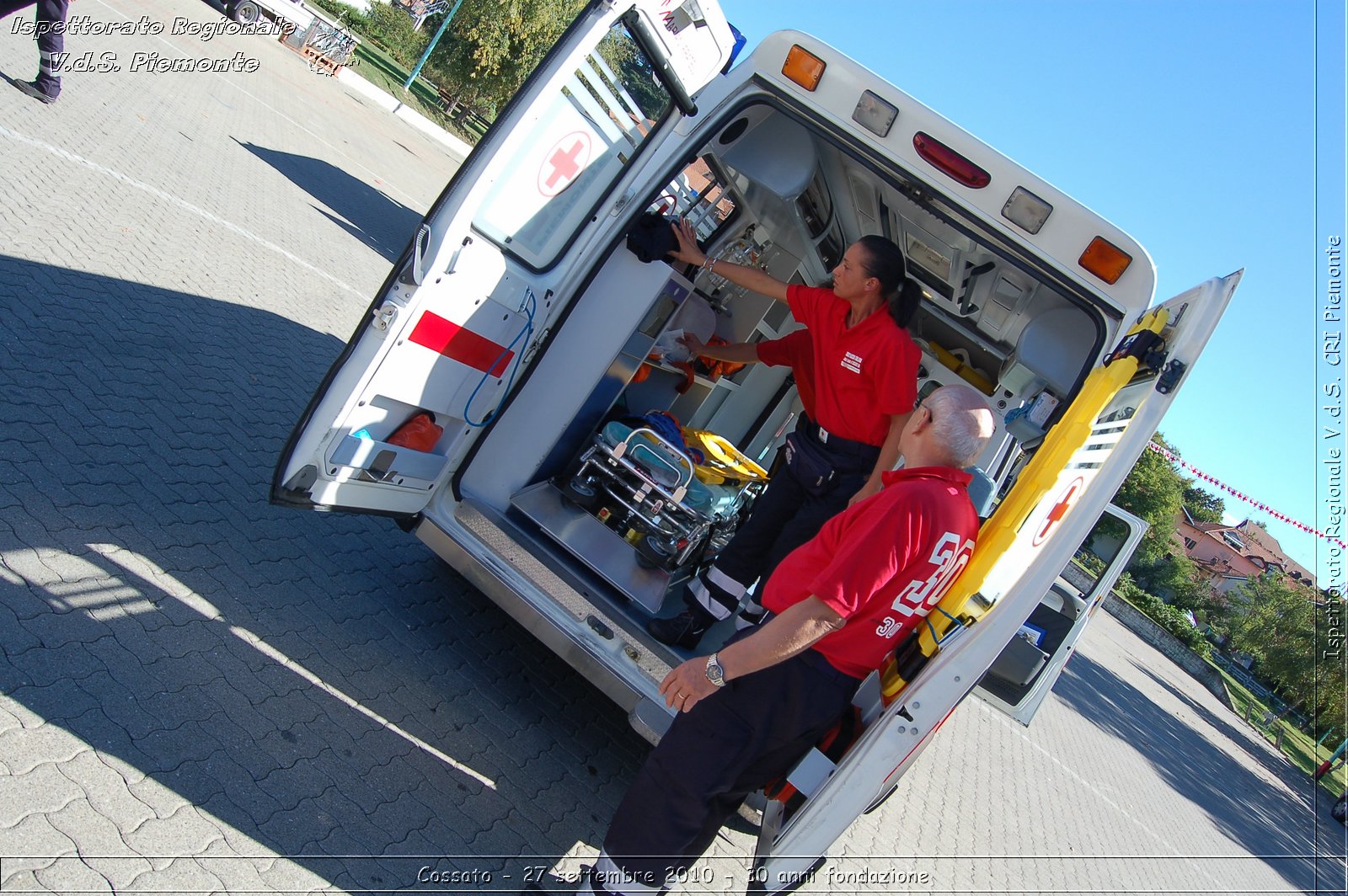 Cossato - 27 settembre 2010 - 30 anni fondazione -  Croce Rossa Italiana - Ispettorato Regionale Volontari del Soccorso Piemonte