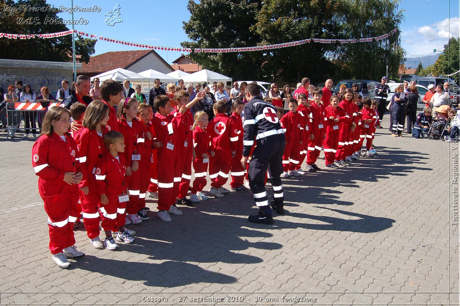 Cossato - 27 settembre 2010 - 30 anni fondazione -  Croce Rossa Italiana - Ispettorato Regionale Volontari del Soccorso Piemonte