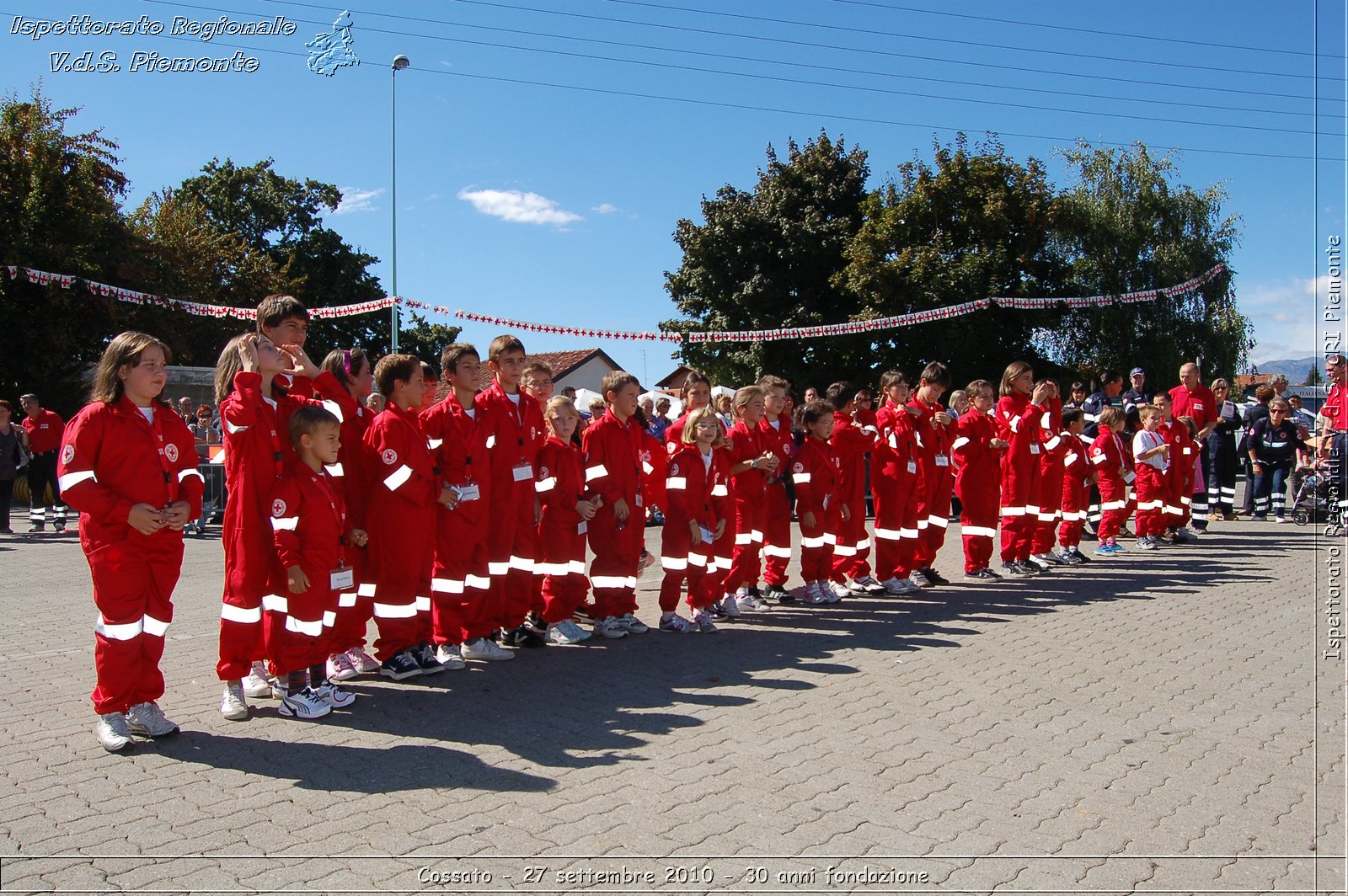 Cossato - 27 settembre 2010 - 30 anni fondazione -  Croce Rossa Italiana - Ispettorato Regionale Volontari del Soccorso Piemonte