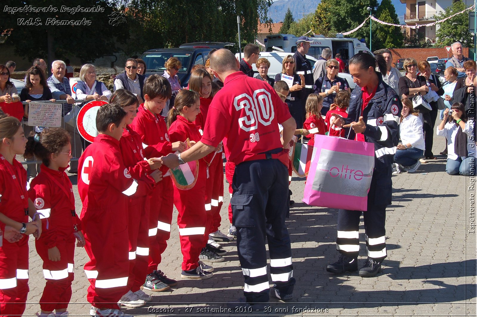 Cossato - 27 settembre 2010 - 30 anni fondazione -  Croce Rossa Italiana - Ispettorato Regionale Volontari del Soccorso Piemonte