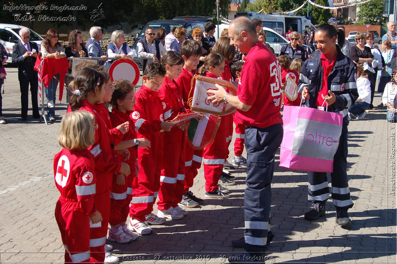 Cossato - 27 settembre 2010 - 30 anni fondazione -  Croce Rossa Italiana - Ispettorato Regionale Volontari del Soccorso Piemonte