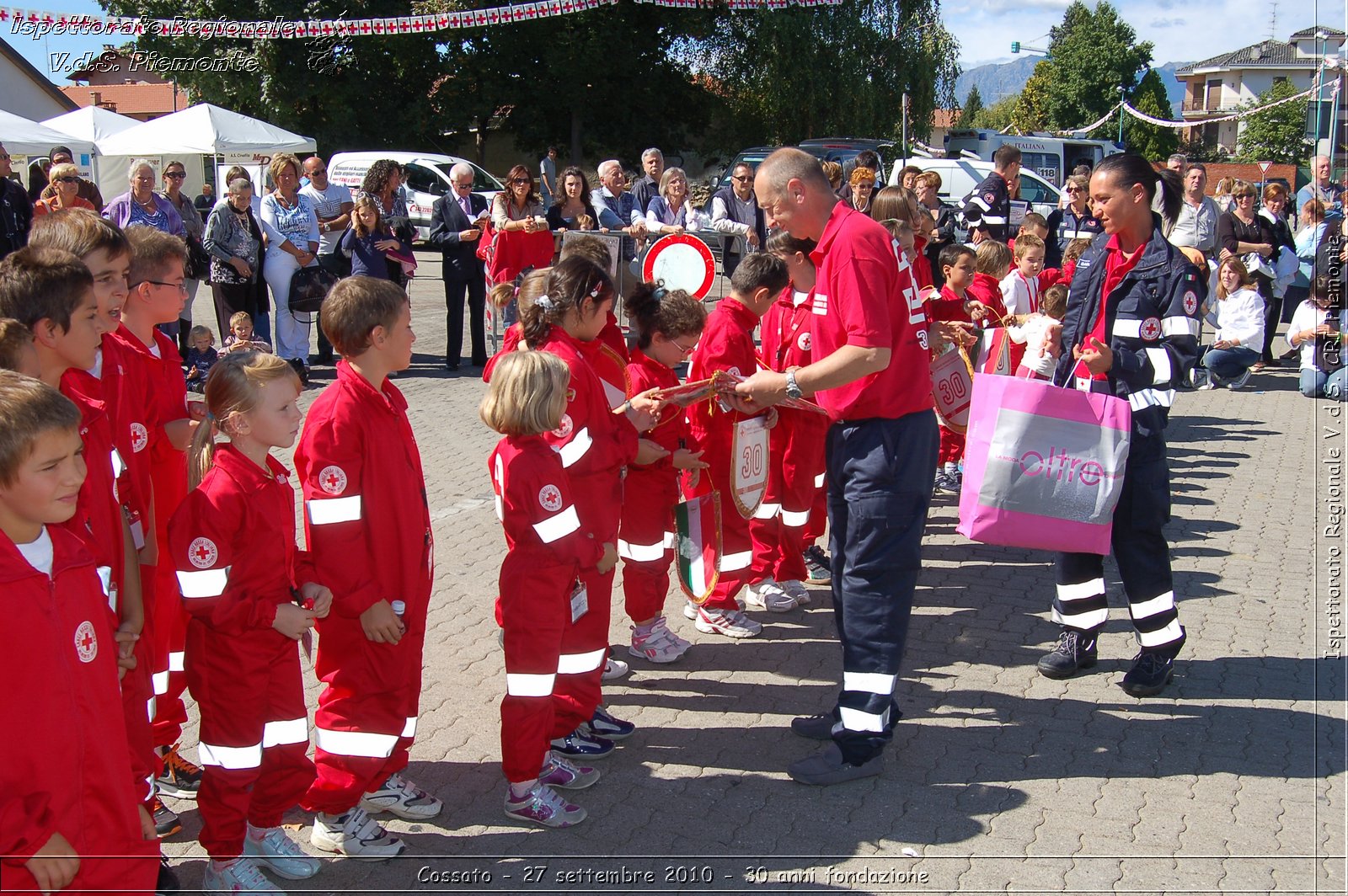 Cossato - 27 settembre 2010 - 30 anni fondazione -  Croce Rossa Italiana - Ispettorato Regionale Volontari del Soccorso Piemonte