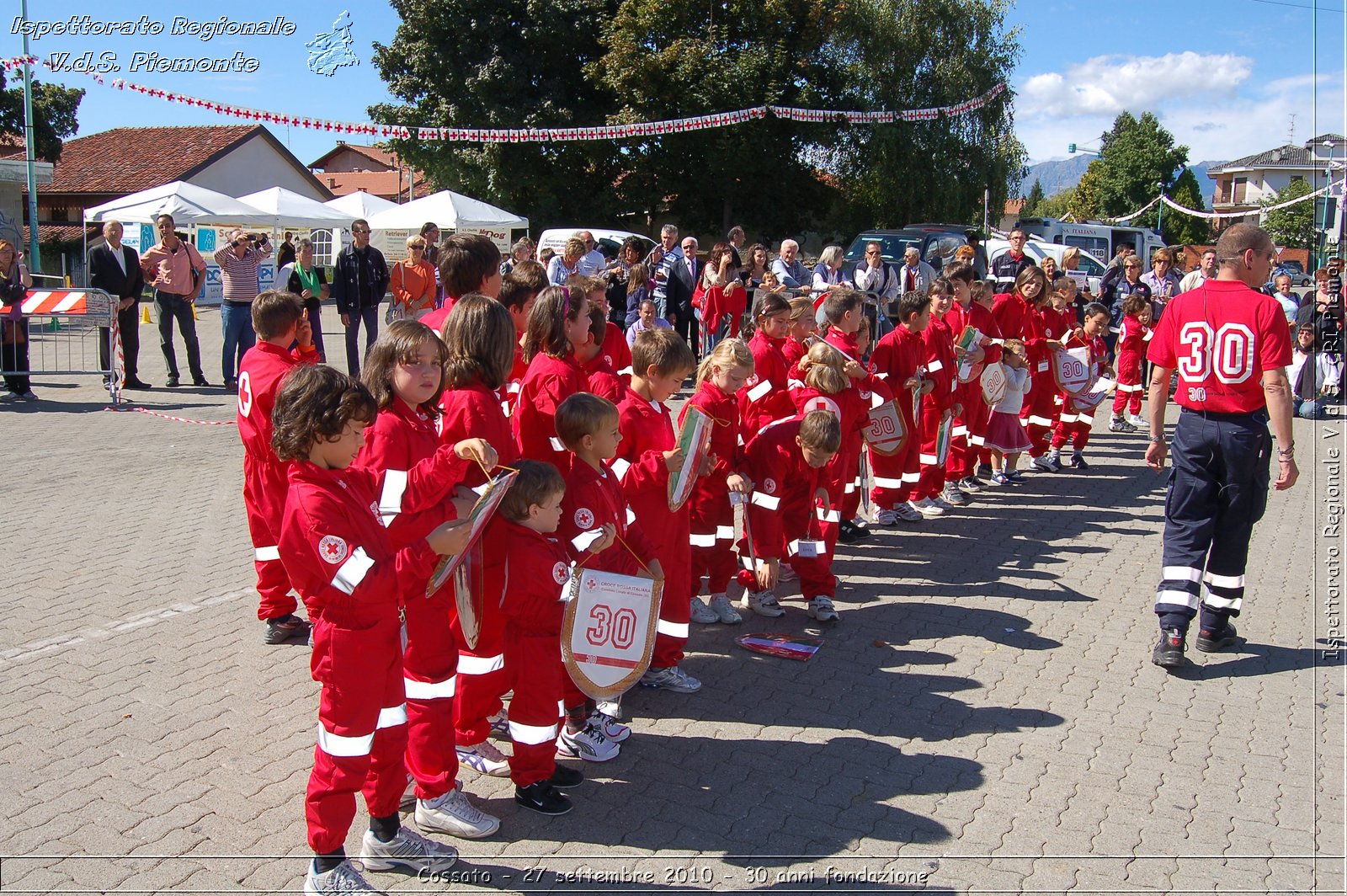 Cossato - 27 settembre 2010 - 30 anni fondazione -  Croce Rossa Italiana - Ispettorato Regionale Volontari del Soccorso Piemonte