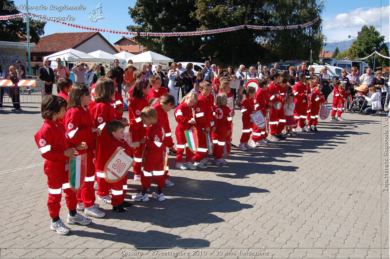 Cossato - 27 settembre 2010 - 30 anni fondazione -  Croce Rossa Italiana - Ispettorato Regionale Volontari del Soccorso Piemonte