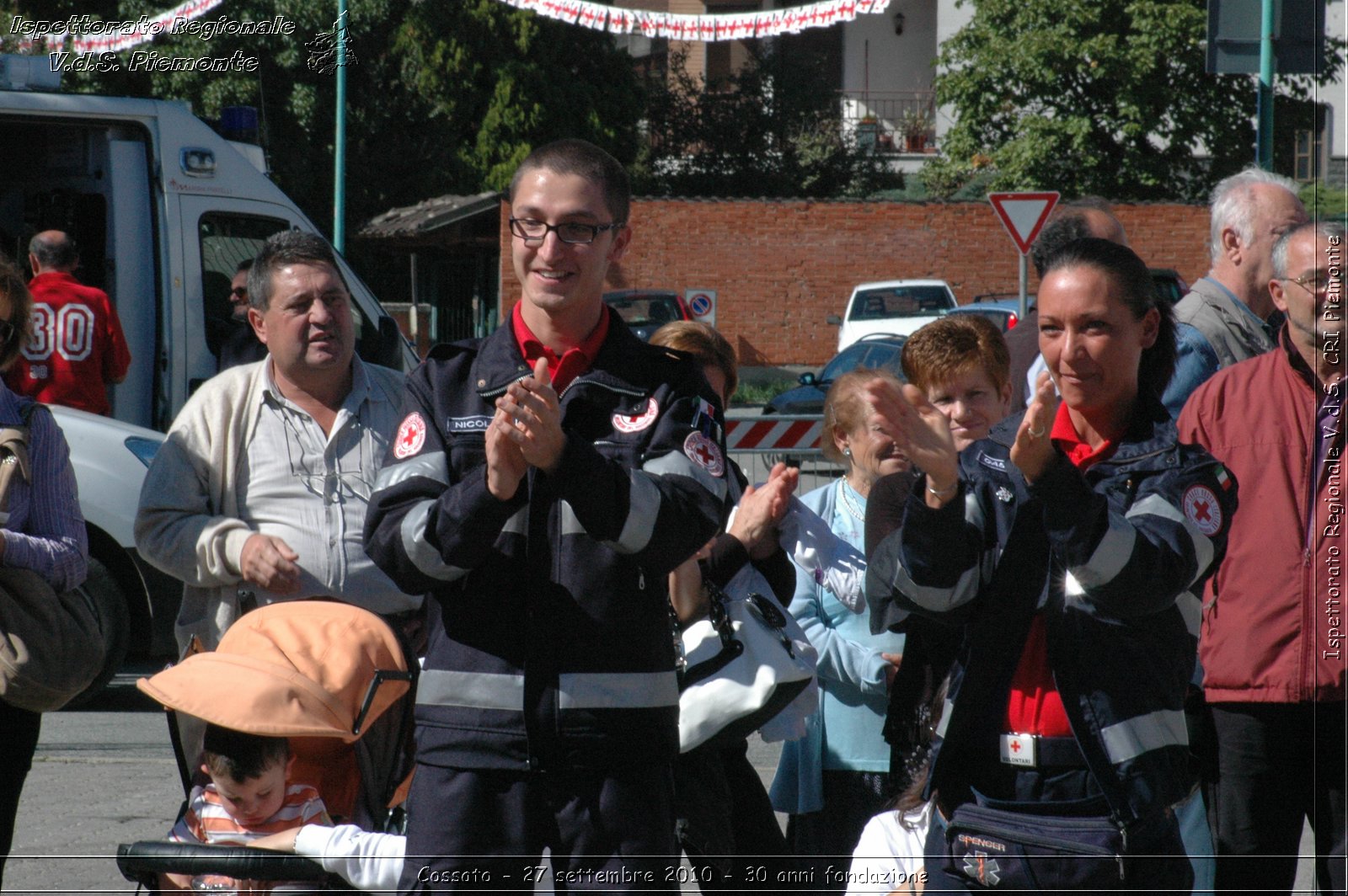 Cossato - 27 settembre 2010 - 30 anni fondazione -  Croce Rossa Italiana - Ispettorato Regionale Volontari del Soccorso Piemonte