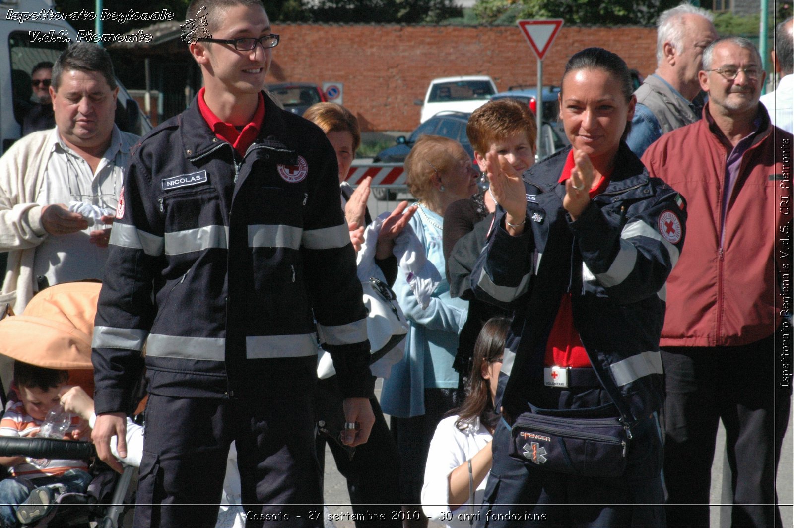 Cossato - 27 settembre 2010 - 30 anni fondazione -  Croce Rossa Italiana - Ispettorato Regionale Volontari del Soccorso Piemonte