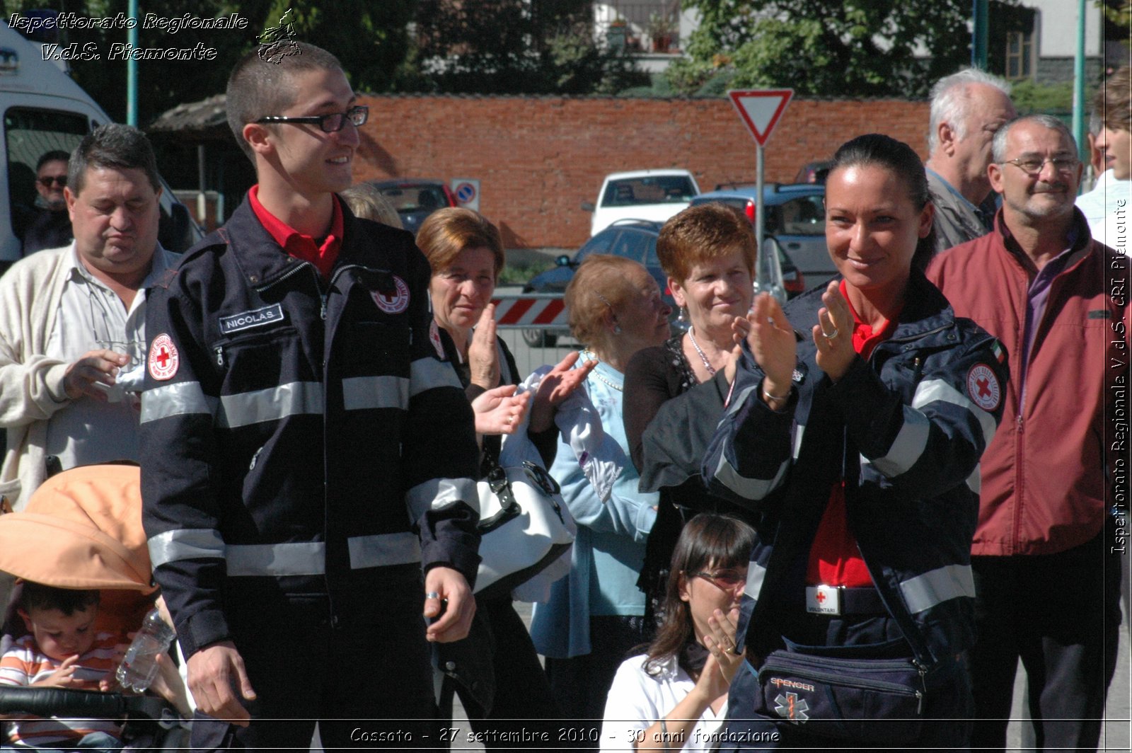 Cossato - 27 settembre 2010 - 30 anni fondazione -  Croce Rossa Italiana - Ispettorato Regionale Volontari del Soccorso Piemonte