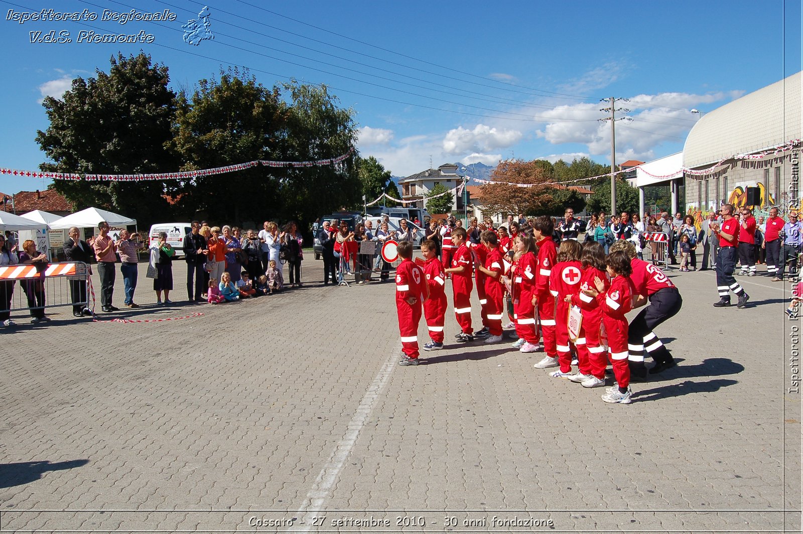 Cossato - 27 settembre 2010 - 30 anni fondazione -  Croce Rossa Italiana - Ispettorato Regionale Volontari del Soccorso Piemonte