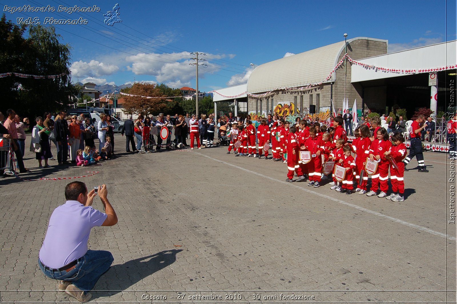 Cossato - 27 settembre 2010 - 30 anni fondazione -  Croce Rossa Italiana - Ispettorato Regionale Volontari del Soccorso Piemonte