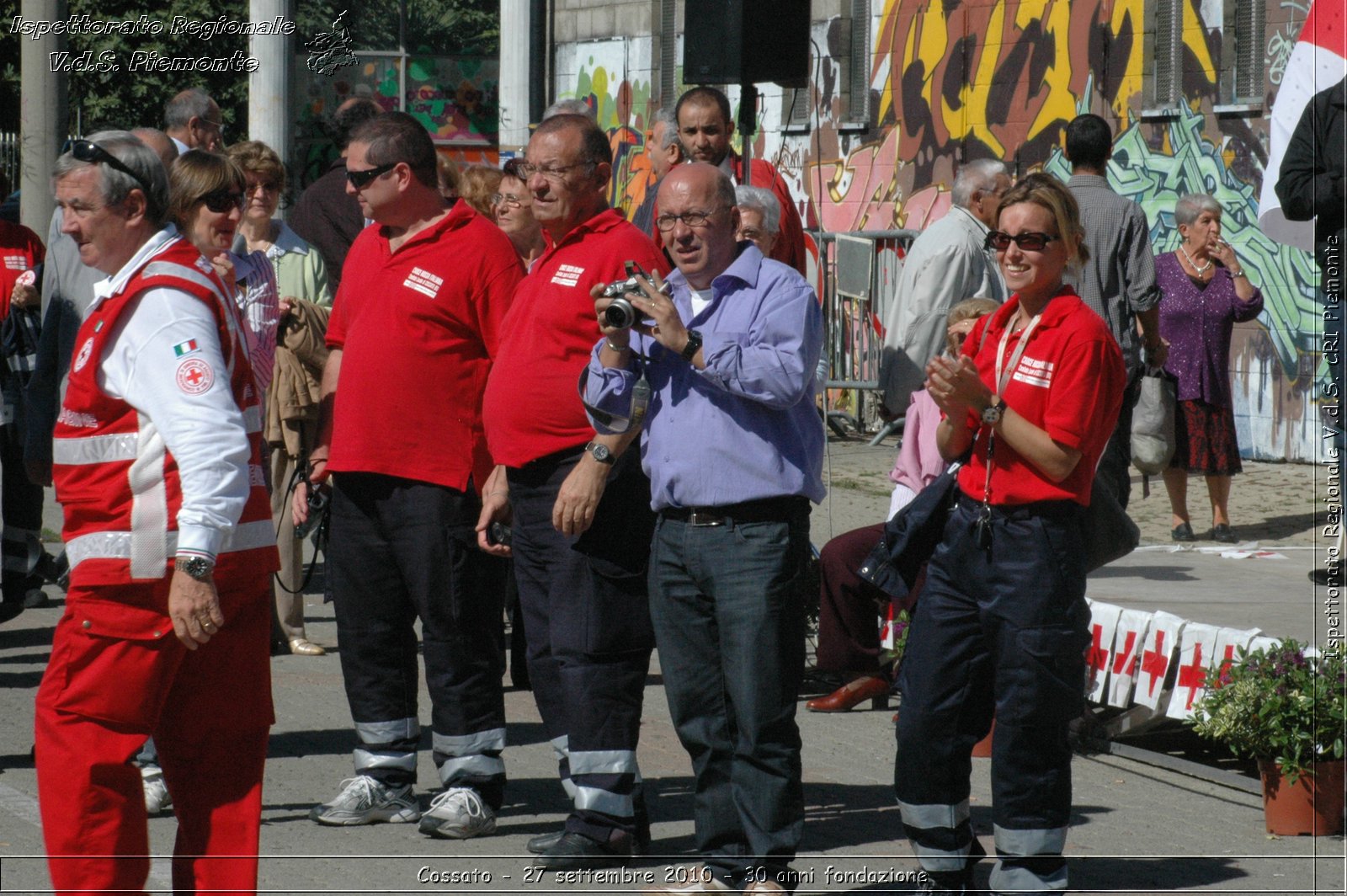 Cossato - 27 settembre 2010 - 30 anni fondazione -  Croce Rossa Italiana - Ispettorato Regionale Volontari del Soccorso Piemonte