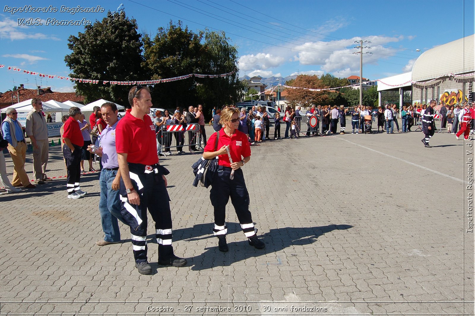 Cossato - 27 settembre 2010 - 30 anni fondazione -  Croce Rossa Italiana - Ispettorato Regionale Volontari del Soccorso Piemonte