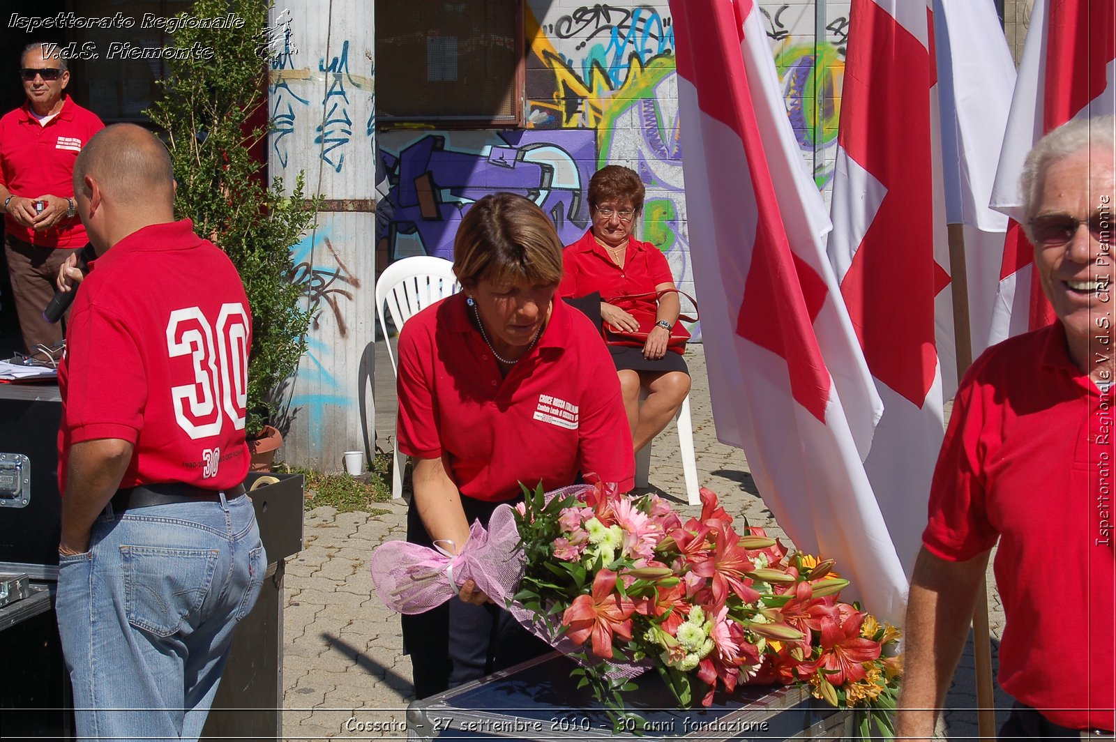 Cossato - 27 settembre 2010 - 30 anni fondazione -  Croce Rossa Italiana - Ispettorato Regionale Volontari del Soccorso Piemonte